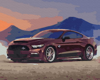 Malowanie po numerach zestaw ARTIMENTO 40x50 na blejtramie, Mustang - Artimento