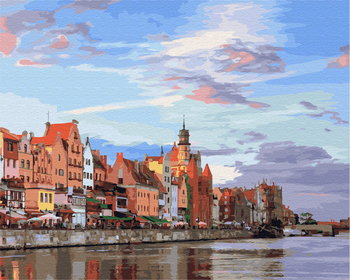 Malowanie po numerach zestaw ARTIMENTO 40x50 na blejtramie, Nabrzeże Gdańskie - Artimento