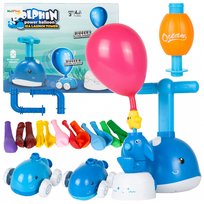 MalPlay, Wyrzutnia Balonowa AERODYNAMICZNY SAMOCHÓD +Pompka Delfin