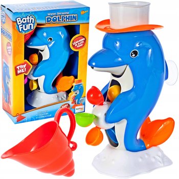 MalPlay, zabawka do kąpieli delfin z kołowrotkiem - MalPlay