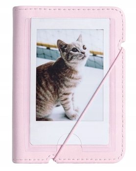 Mały Album Na Zdjęcia 28x Do Fujifilm Instax Mini 12 40 11 9 8 7 Evo Liplay Link Canon Xiaomi Polaroid Hp Kodak Zink / Różowy - LOVEINSTANT