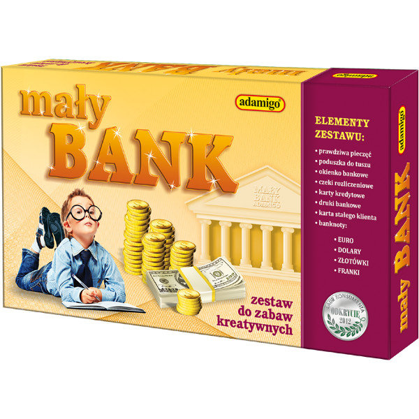 Mały Bank, zestaw kreatywny, Adamigo