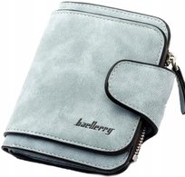 Mały damski portfel portmonetka skórzana skóra