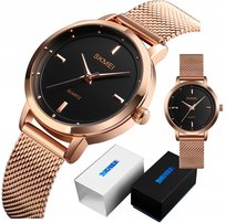 Mały Elegancki Zegarek Damski Skmei Na Prezent