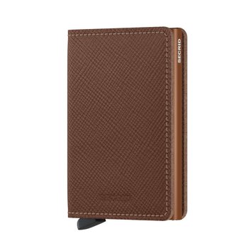 Mały portfel RFID Slimwallet Secrid Saffiano - caramel - SECRID