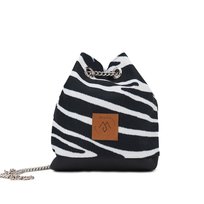 Mały worek Mili Glam Bag 2 -zebra Militu