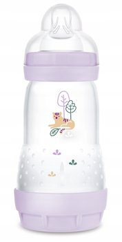 MAM BABY BUTELKA PERFECT START ANTI COLIC 260ML ANTYKOLKOWA 2M+ FIOLETOWA - MAM