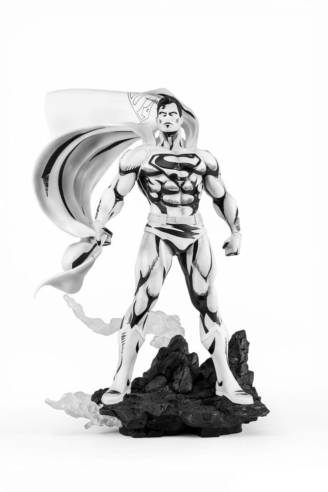 Man of Steel PX PVC Statue 1/8 SDCC 2024 Superman Black & White Versio ...