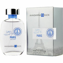 mandarina duck let's travel to paris for man
