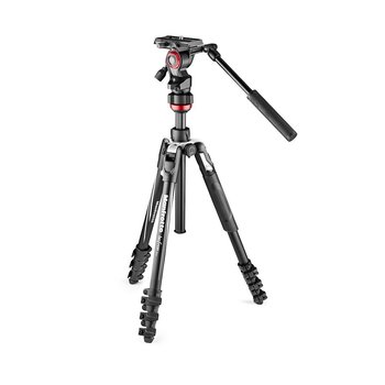 Manfrotto, Befree Live Lever, Statyw, Czarny - Manfrotto