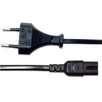 Manhattan Kabel zasilający ósemka C7/Euro 3m czarny Manhattan