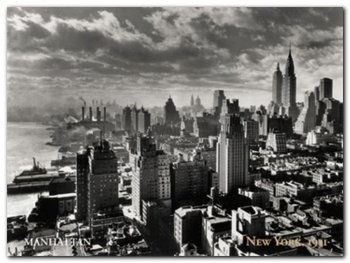 ManhattanNew York plakat obraz 80x60cm - Wizard+Genius