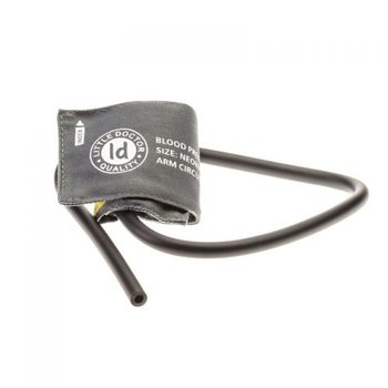 Mankiet dla noworodków do ciśnieniomierzy 1-wężykowy Little Doctor LD-C1N 7-12 cm, bawełna, bez relingu - Little Doctor