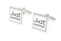 Mankietowe Spinki Just Married Dla Młodego