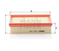 Mann C 2287 Filtr Powietrza Mann-Filter