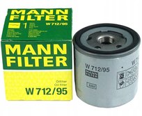 MANN FILTER W 712/95 FILTR OLEJU VW AUDO SEAT SKODA Inna marka