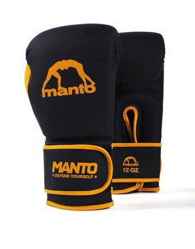 MANTO rękawice bokserskie ESSENTIAL czar-pom 12oz - MANTO