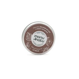 Manu Natu, Natural Hemp Oil Lip Balm naturalny balsam do ust z olejem konopnym, 30 ml-Zdjęcie-0
