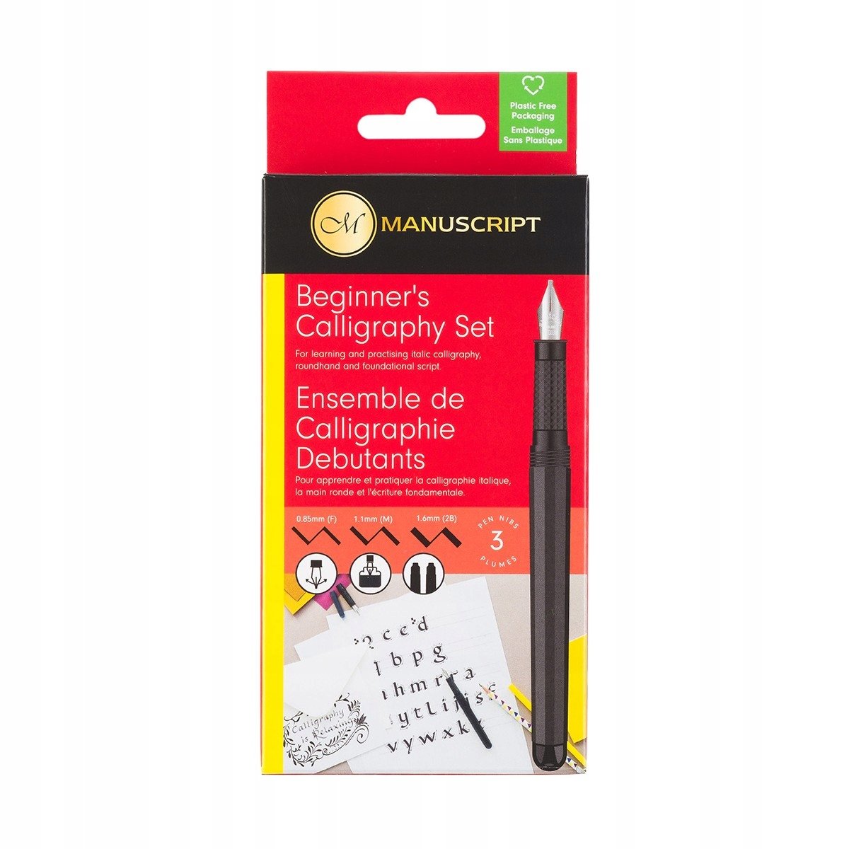 Manuscript Zestaw do kaligrafii Beginner's Calligraphy Set 1236