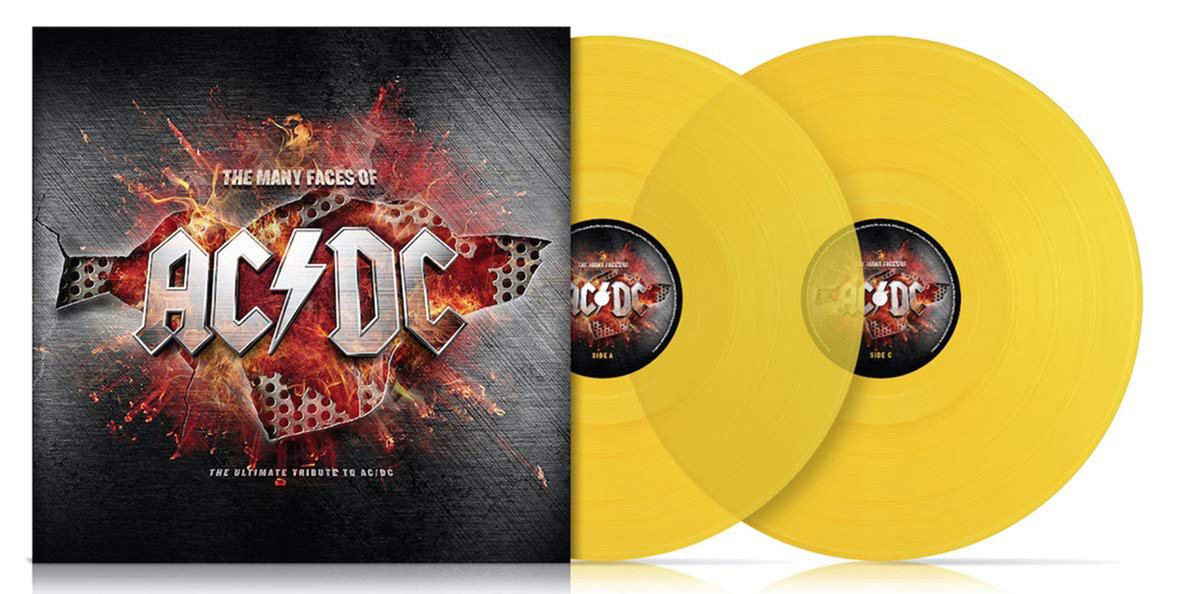 Many Faces Of AC/DC (Limited Edition) (kolorowy winyl), płyta winylowa ...