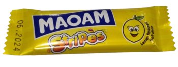 MAOAM STRIPES GUMA ROZPUSZCZALNA O SMAKU CYTRYNY - ABC