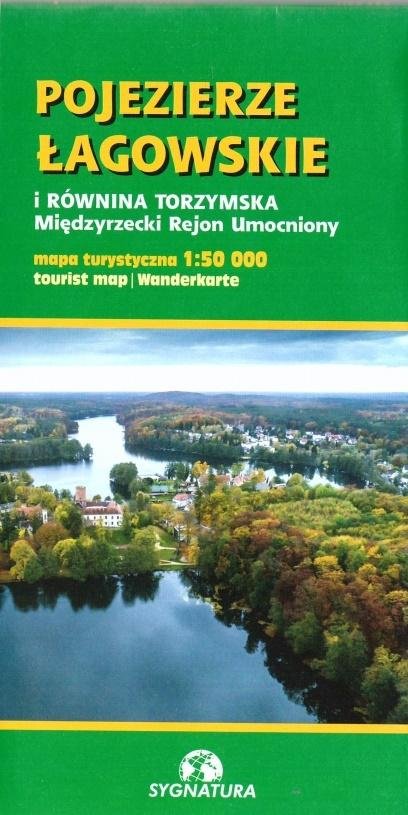 Map. Tur. - Pojezierze Łagowskie I Równina... - Opracowanie Zbiorowe ...