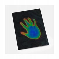 Mapa ciepła dłoni - Folia termoczuła samoprzylepna - do demonstracji (Wielkość folii: 21x29,7cm)