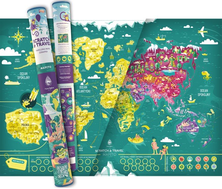 Mapa zdrapka, Familijna