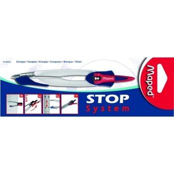 Maped, Cyrkiel metalowy Stop System - Maped