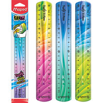 Maped, Linijka Twist'n Flex Decor, niełamliwa, 20 cm