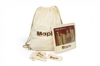 MAPLE Ecobag 300 klocków drewniane klocki