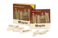 MAPLE Karton 100 klocków klocki drewniane Maple