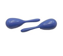 Maracas MA2 25cm plastikowe 2szt niebieskie Amati