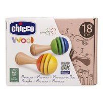 Marakas dla dzieci, drewniany, Chicco