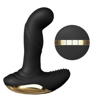 Marc Dorcel, P-Finger, Wibrator prostaty i pochwy, czarny - Marc Dorcel