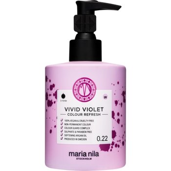 Maria Nila Colour Refresh Vivid Violet delikatna odżywiająca maska bez trwałych pigmentów barwiących wytrzyma 4 – 10 umyć 0.22 300 ml - Maria Nila