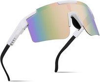 MARIDA Okulary Sportowe dla Mężczyzn Rowerowe UV400 Duże Soczewki Inna marka