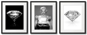 Marilyn Monroe Z Diamentami - DEKORAMA