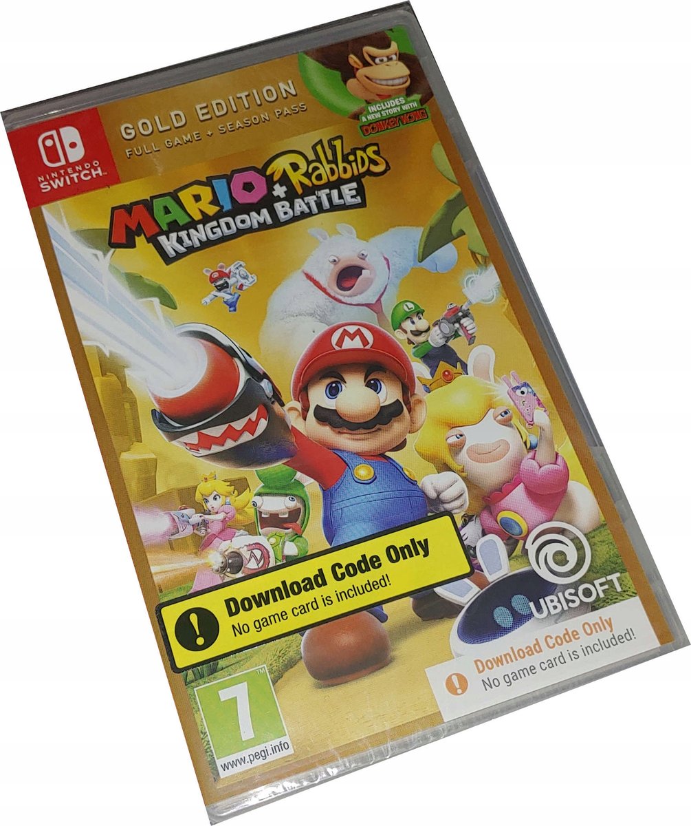 Mario + Rabbids Kingdom Battle GOLD CIAB Kod w Pudełku Switch - Inny ...