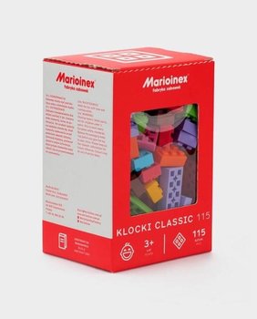 Marioinex, klocki Classic mini wafle, 115 sztuk - Marioinex