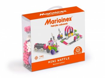 Marioinex, klocki konstrukcyjne Mini Waffle, 140 sztuk - Marioinex
