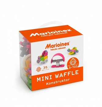 Marioinex, klocki konstrukcyjne Mini Waffle, 35 sztuk - Marioinex