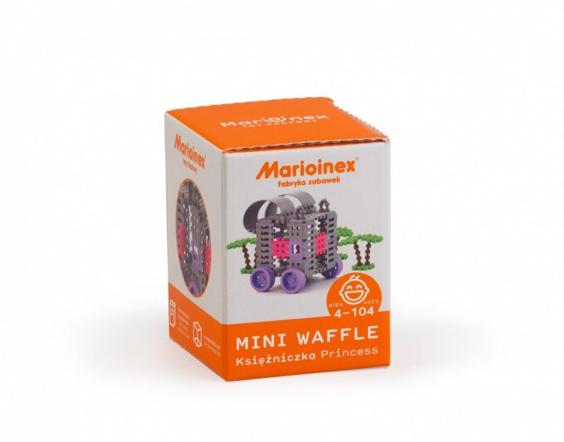 Marioinex, klocki konstrukcyjne Mini Waffle Księżniczka, zestaw mały