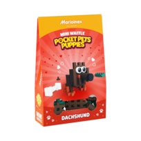 Marioinex Klocki Mini Waffle Pocket Pets Puppies Miękkie Piesek JAMNIK 3+ Marioinex