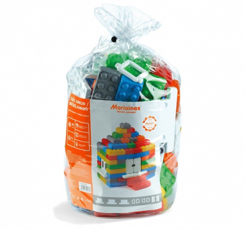 Marioinex, klocki plastikowe Cegły Junior-Zdjęcie-0