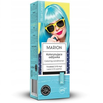 Marion, Odżywka koloryzująca 5-10 myć Blue Lagoon, 70 ml - Marion