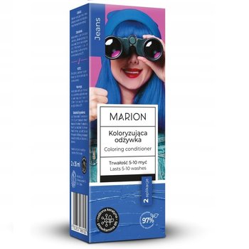 Marion, Odżywka koloryzująca 5-10 myć Jeans, 70 ml - Marion