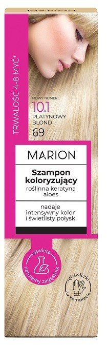 Empik MARION Szampon koloryzujący 4-8 myć nr 10.1 Platynowy Blond 100 ml