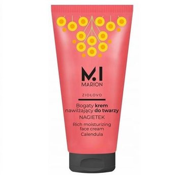 Marion Ziołovo, Bogaty Krem Nawilżający Do Twarzy, Nagietek, 50ml - Marion