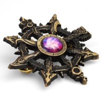 Mark Of Chaos | 5 cm | Metal | Przypinka | Warhammer 40k Inna marka